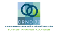 Logo CRND72 Centre Ressources Nutrition Dénutrition de la Sarthe