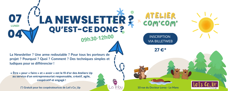 COM’ COM’ – La Newsletter ? Qu’est-ce donc ? – Lundi 07 avril 2025